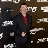 Leonardo Dantés en el estreno de 'Torrente 5: Operación Eurovegas'