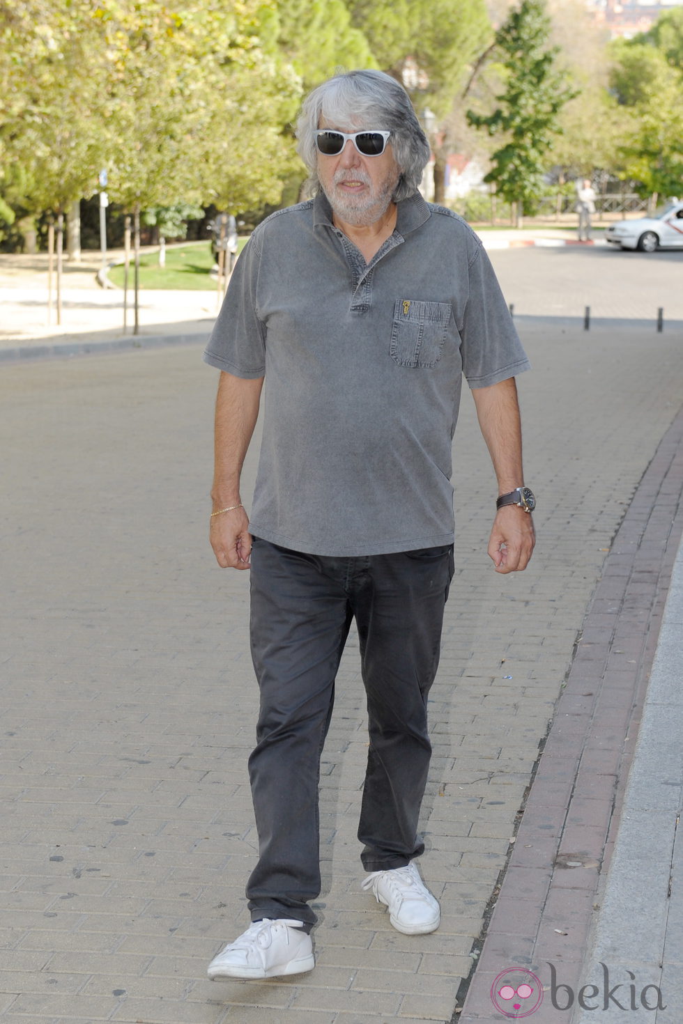 Ricardo Arroyo en el funeral de Pedro Peña