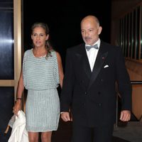 Carla Royo Villanova y Kubrat de Bulgaria en los Premios Mariano de Cavia 2014