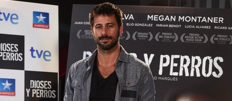 Hugo Silva en la presentación de 'Dioses y Perros'