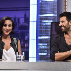 Megan Montaner y Hugo Silva en 'El Hormiguero'