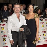 Simon Cowell y Lauren Silverman en los Pride of Britain 2014