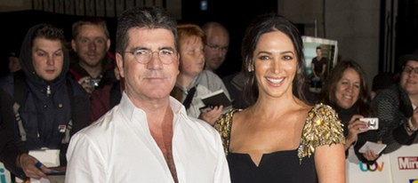 Simon Cowell y Lauren Silverman en los Pride of Britain 2014