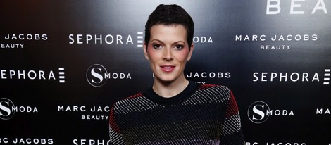 Bimba Bosé en la presentación de la línea Marc Jacobs Beauty