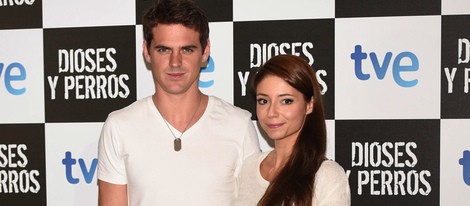 Gonzalo Ramos y Sofía Escobar en el estreno de 'Dioses y Perros'