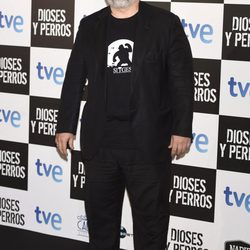 Álex de la Iglesia en el estreno de 'Dioses y Perros'