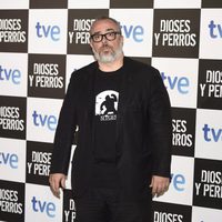 Álex de la Iglesia en el estreno de 'Dioses y Perros'