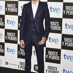 Víctor Palmero en el estreno de 'Dioses y Perros'