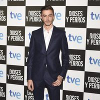 Víctor Palmero en el estreno de 'Dioses y Perros'