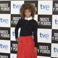 Mary Ruiz en el estreno de 'Dioses y Perros'