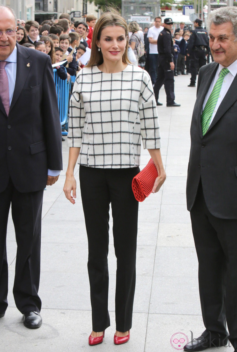 La Reina Letizia en su primer Día de la Banderita como Reina de España