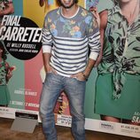 Javier Pereira en el estreno de 'Al final de la carretera'