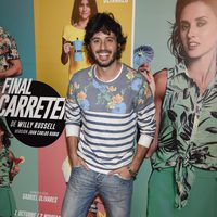 Javier Pereira en el estreno de 'Al final de la carretera'