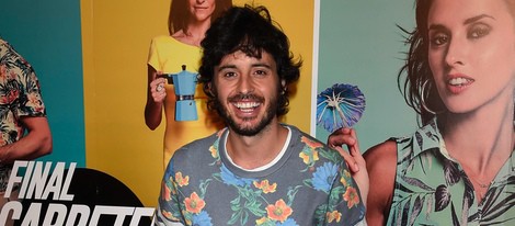 Javier Pereira en el estreno de 'Al final de la carretera'