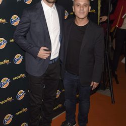 Javier Gutiérrez y Raúl Arévalo en los Neox Fan Awards 2014