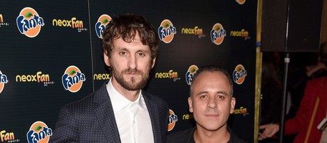 Javier Gutiérrez y Raúl Arévalo en los Neox Fan Awards 2014