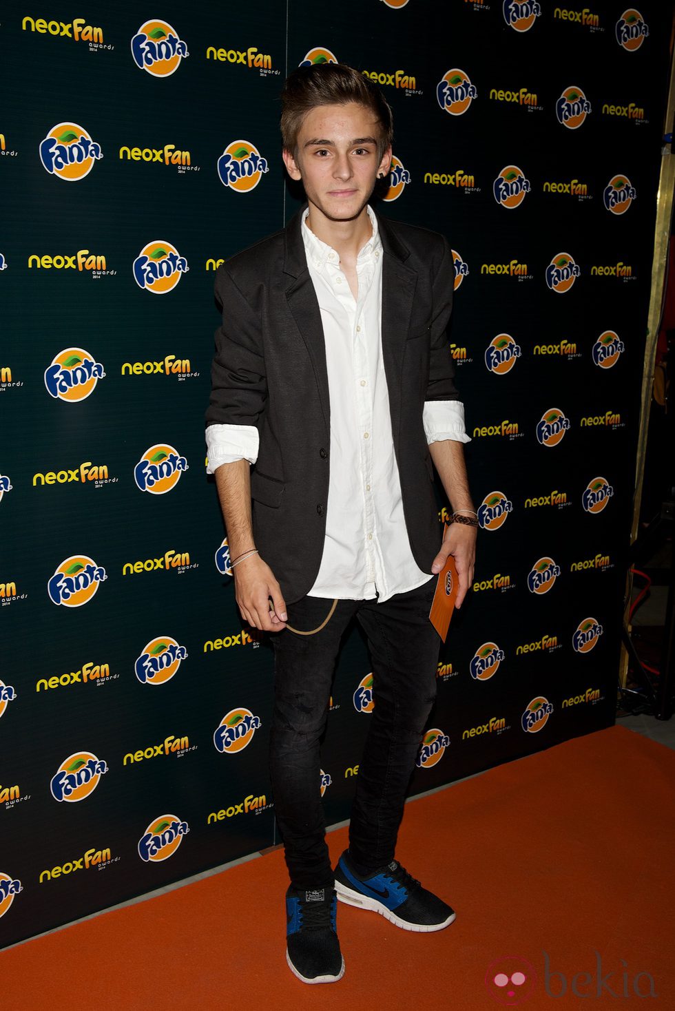 Guillermo Campra en los Neox Fan Awards 2014