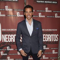 David Meca en el estreno de 'Diez Negritos'