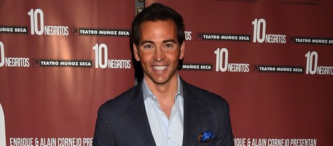 David Meca en el estreno de 'Diez Negritos'