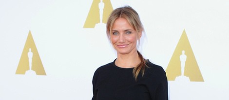 Cameron Diaz en una fiesta organizada por la exposición Hollywood Costume