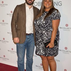 Caritina Goyanes y Antonio Matos en la apertura de un nuevo hotel en Madrid