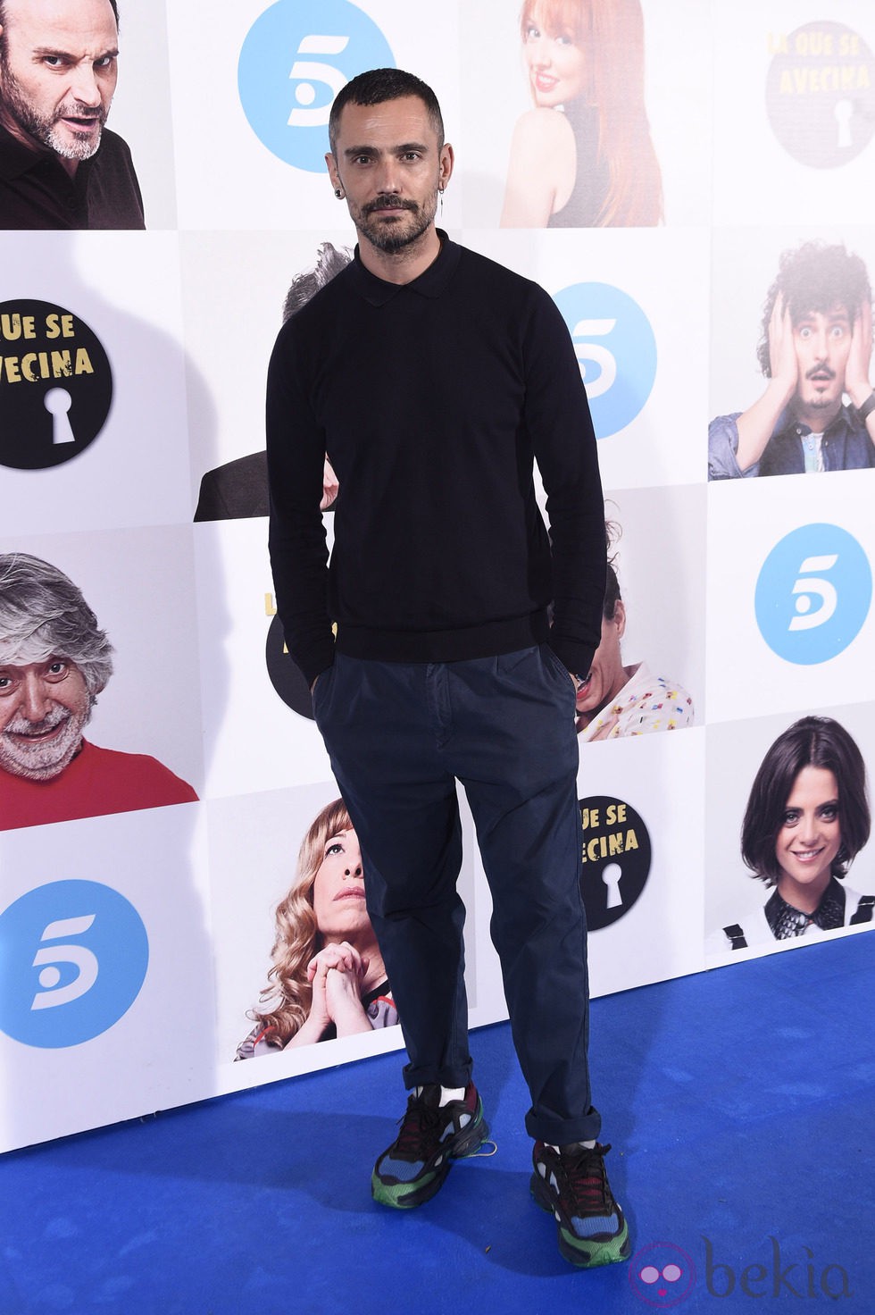 David Delfín en el estreno de la octava temporada de 'La que se avecina'