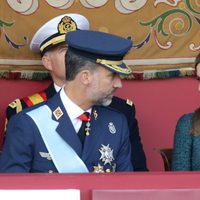 Los Reyes Felipe y Letizia en su primer Día de la Hispanidad como Reyes 