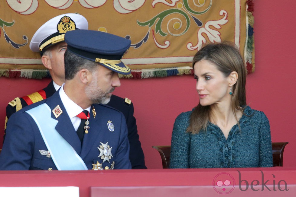 Los Reyes Felipe y Letizia en su primer Día de la Hispanidad como Reyes 