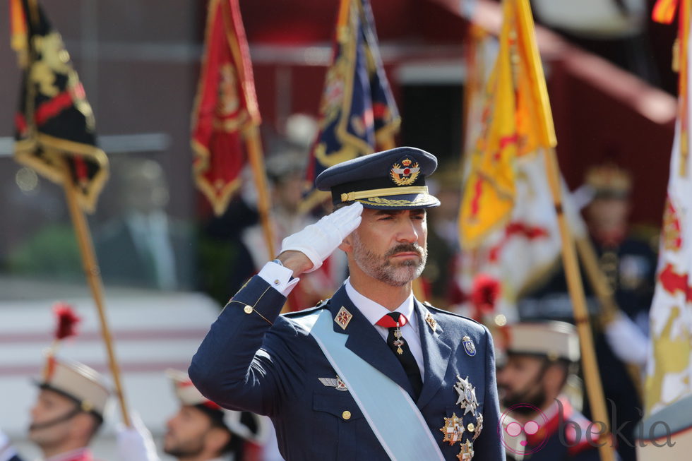 Felipe VI en su primer Día de la Hispanidad como Rey de España