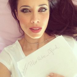 Primera fotografía subida por Pilar Rubio a su cuenta de Instagram