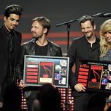 Adam Lambert, Max Martin, el Dr Luke y Ke$ha en los premios ASCAP 2011