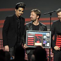 Adam Lambert, Max Martin, el Dr Luke y Ke$ha en los premios ASCAP 2011