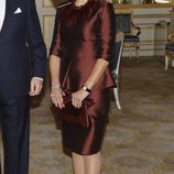 Máxima de Holanda en el primer viaje de los Reyes Felipe y Letizia como Reyes de España a Países Bajos