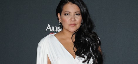 Misty Upham en la presentación oficial de 'Agosto' en Los Ángeles