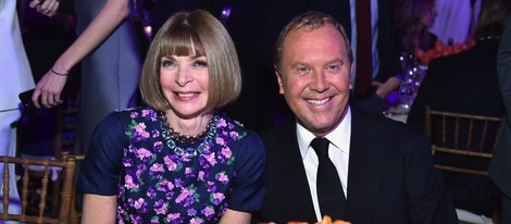 Anna Wintour y Michael Kors en los Golden Heart Awards 2014