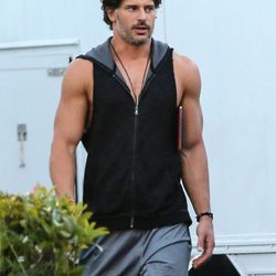 Joe Manganiello luce músculos en el rodaje de 'Magic Mike XXL'