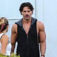 Joe Manganiello presume de brazos en el rodaje de 'Magic MIke XXL'