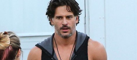 Joe Manganiello presume de brazos en el rodaje de 'Magic MIke XXL'