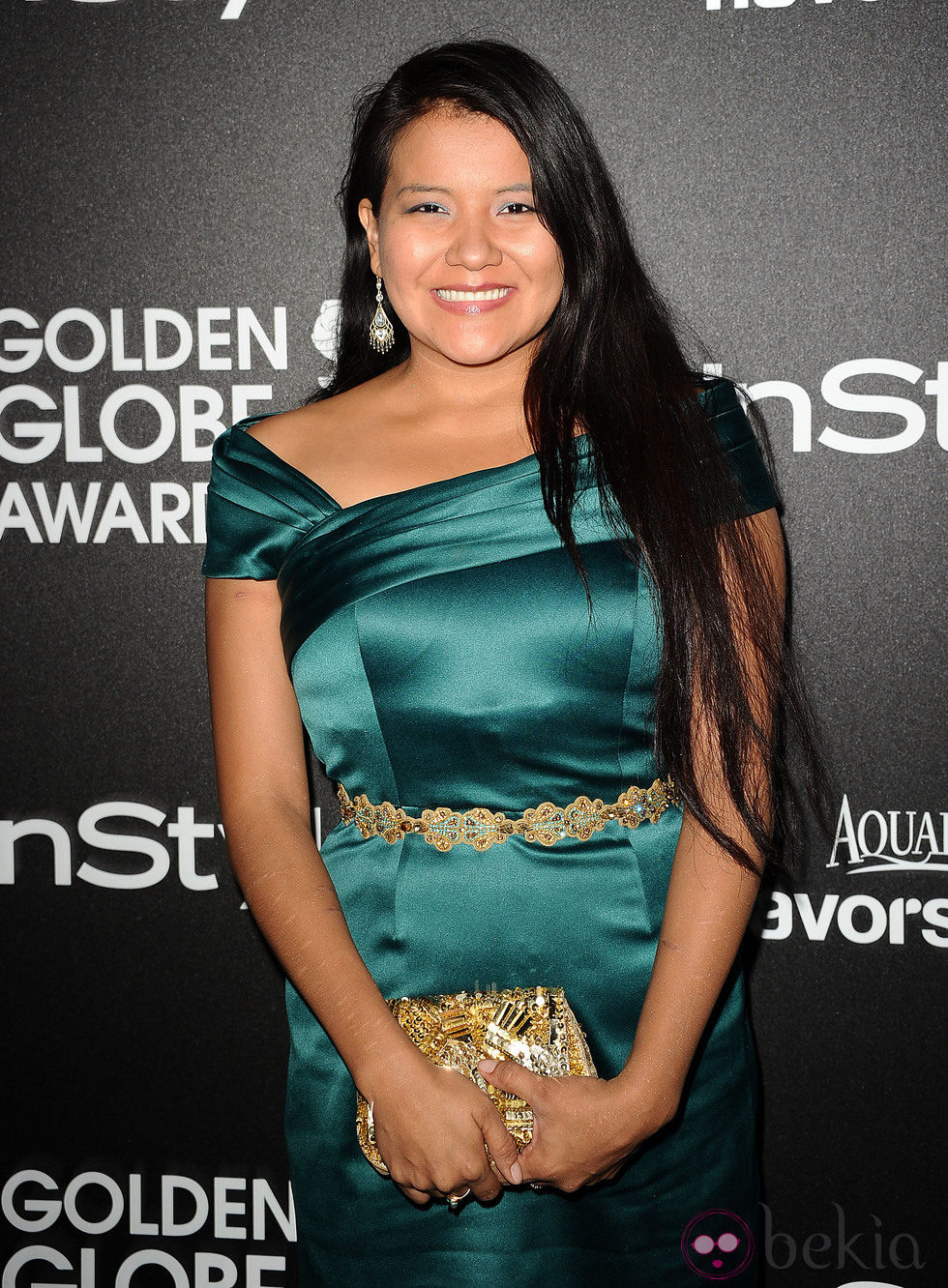 Misty Upham en el anuncio de la Miss Golden Globe