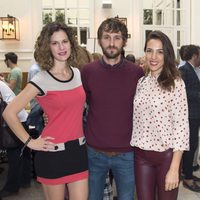 Lidia San José, Raúl Arévalo y Alicia Rubio en la fiesta de aniversario de un hotel