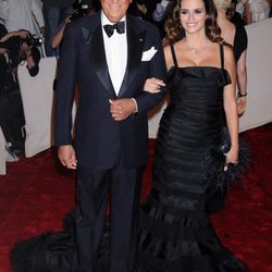 Oscar de la Renta con Penélope Cruz