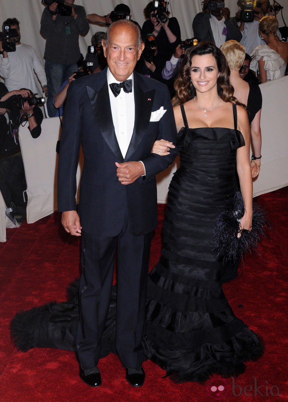 Oscar de la Renta con Penélope Cruz