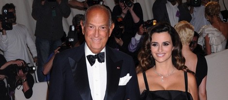 Oscar de la Renta con Penélope Cruz