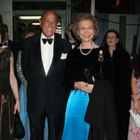 Oscar de la Renta con la Reina Sofía