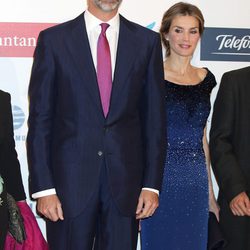 Los Reyes Felipe y Letizia en la entrega de los Premios Internacionales de Periodismo 2013