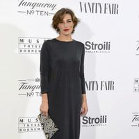 Eugenia Ortiz en la inauguración de la exposición Hubert de Givenchy en el Museo Thyssen