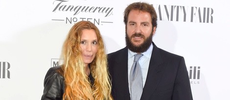 Borja Thyssen y Blanca Cuesta en la inauguración de la exposición Hubert de Givenchy en el Museo Thyssen