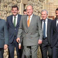 El Rey Juan Carlos en la inauguración de la remodelación del Castillo de Ygay