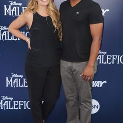 Donald Faison y CaCee Cobb en la premiere de 'Maléfica'