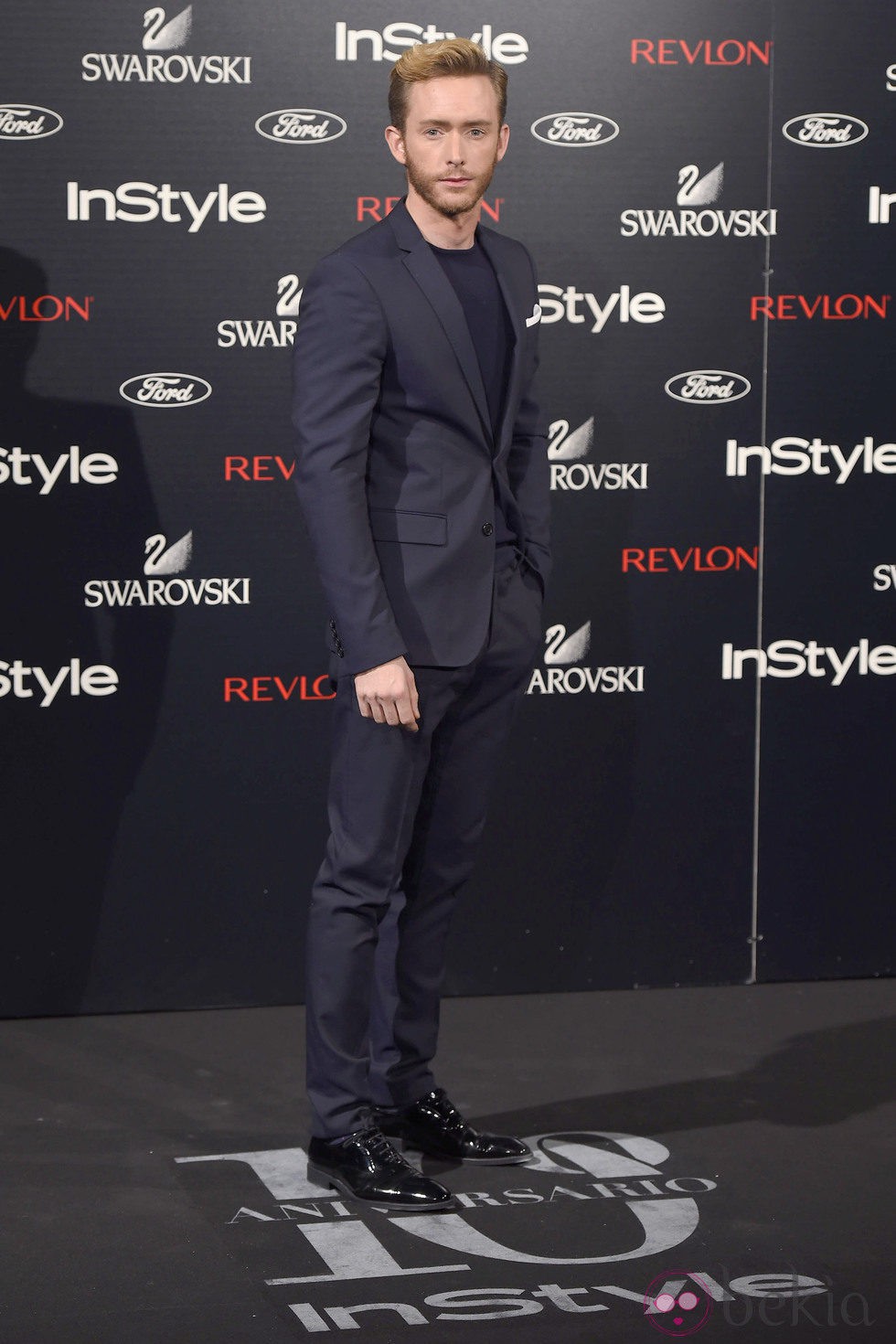 Pablo Rivero en el décimo aniversario de la revista Instyle